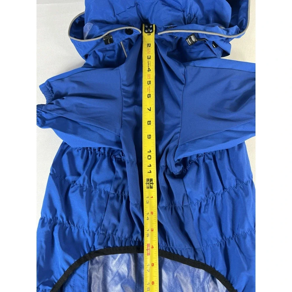 Waterproof Dog Raincoat with Removable Hood – Outdoor Full Body Dog Jacket XXL‎